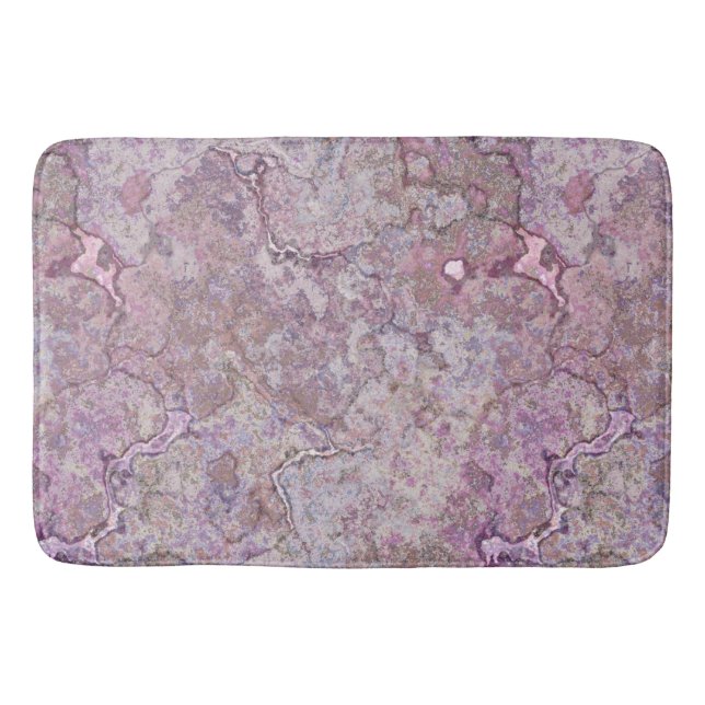 Tapete De Banheiro Mármore rosa e roxo (Frente)