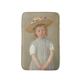 Tapete De Banheiro Mary Cassatt - Criança com chapéu de palha