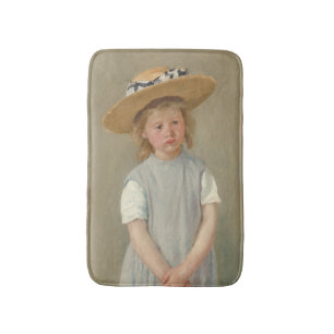 Tapete De Banheiro Mary Cassatt - Criança com chapéu de palha
