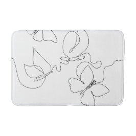 Tapete De Banheiro Mat de Banheira Minimalista