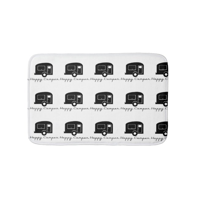 TAPETE DE BANHEIRO ***MAT DE BANHEIRO DA CAMPER FELIZ*** (frente)