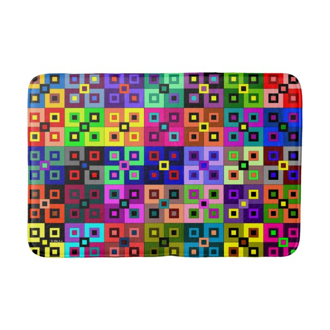 Tapete De Banheiro Mat de Banho Louco (Frente)