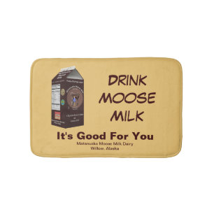 Tapete De Banheiro Matanuska Moose Milk
