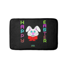 Tapete De Banheiro Matemático de Banho Pequeno da Páscoa