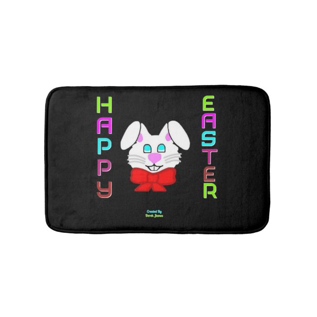 Tapete De Banheiro Matemático de Banho Pequeno da Páscoa (frente)