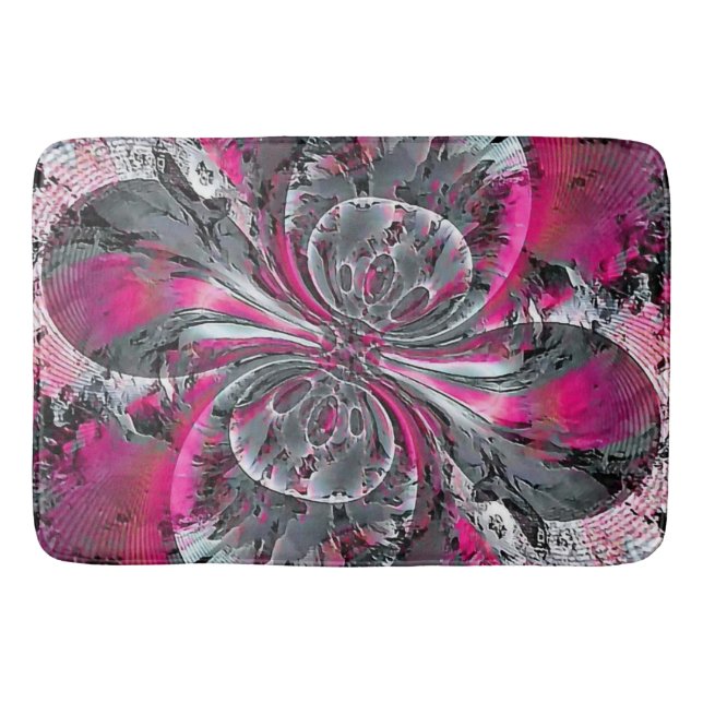 Tapete De Banheiro Matriz de Banho de Sinais Mistos (Frente)