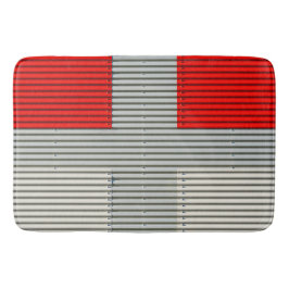 Tapete De Banheiro Matriz de Parede de Metal Industrial - Texturizada