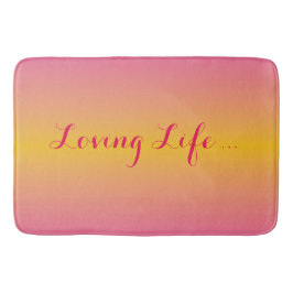 Tapete De Banheiro Matriz de vida adorável