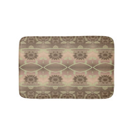 Tapete De Banheiro Matriz Floral Do Designer Com Páscoa E Pêssego