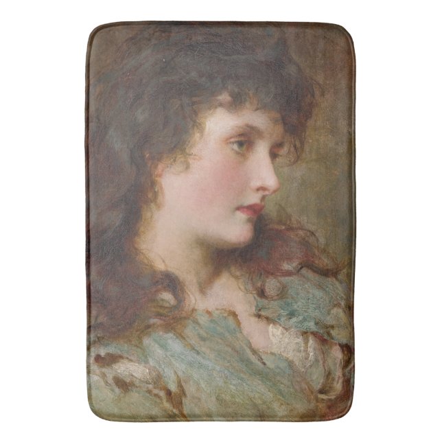 Tapete De Banheiro Maud (Retrato das Mulheres Elegantes) (Frente Vertical)
