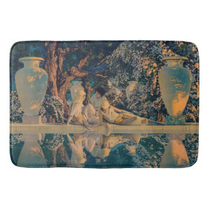 Tapete De Banheiro Maxfield Parrish O Jardim de Allah 1918 Arte Fina