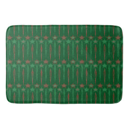 Tapete De Banheiro Médio Mod Icicles Green Bath Mat