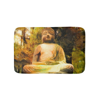 Tapete De Banheiro Meditação Buda