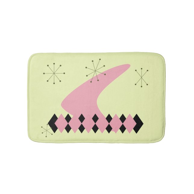 Tapete De Banheiro Meio século moderno (frente)