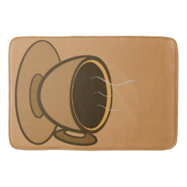 Tapete De Banheiro Meio século Moderno Café Marrom