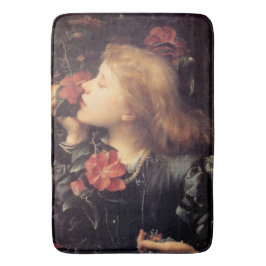 Tapete De Banheiro Menina Escolhendo uma Flor Bonita (por G.F. Watts)