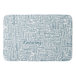 Tapete De Banheiro Mensagem de MothssTexte Motif do Apêndice de Pergu