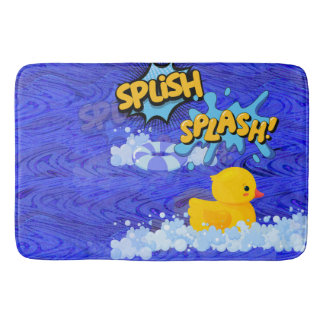 Tapete De Banheiro Mergulho Splash