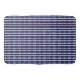 Tapete De Banheiro Meu Design de padrão de vestir azul favorito