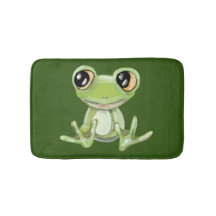Meu Outro Amigo Sapo Verde Bath Mat