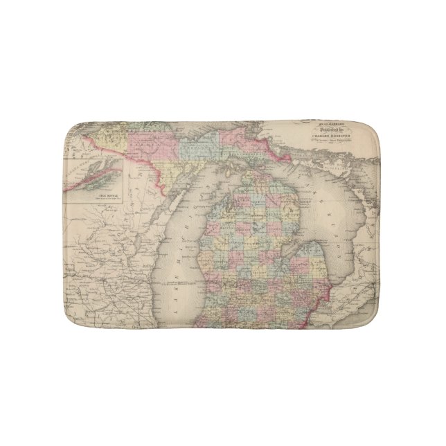 Tapete De Banheiro Michigan (frente)