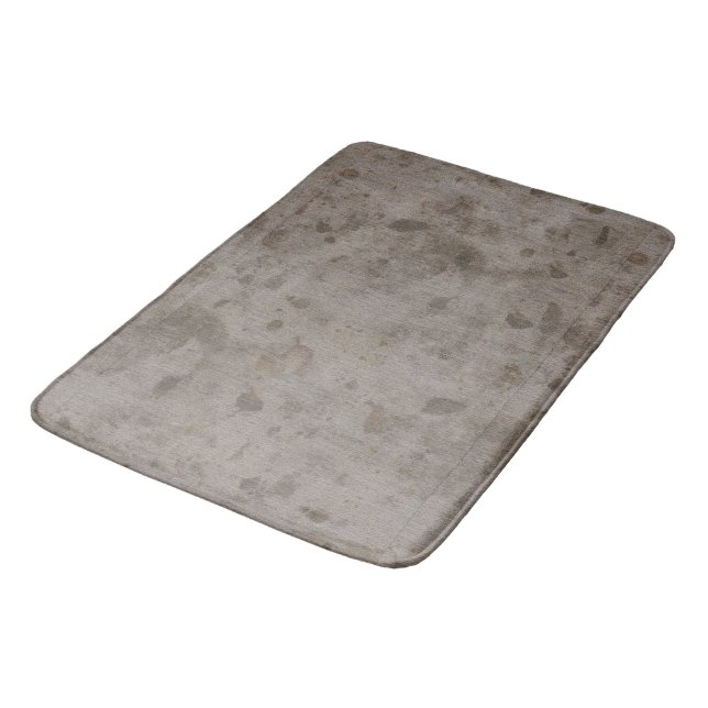 Tapete De Banheiro Mighty Mole Brown Faux Marble Mats (Angulado)