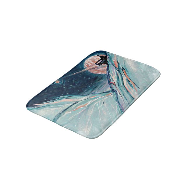 Tapete De Banheiro Minha futura casa no espaço (Angulado)