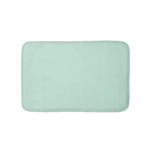 Tapete De Banheiro Minhoca marítima minimalista, verde, sólida e mode