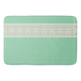 Tapete De Banheiro Mini Floral Acentuado