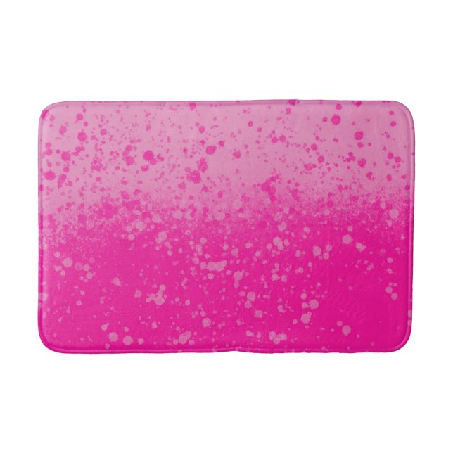 Tapete De Banheiro Minimalismo Rosa (Frente)