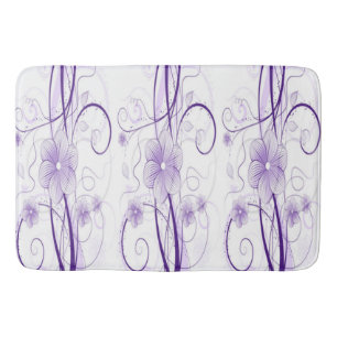 Tapete De Banheiro Miriam Purple Bath Mat