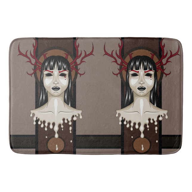 Tapete De Banheiro Miss D. (Frente)