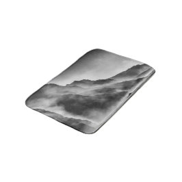 Tapete De Banheiro Mist nas rochas