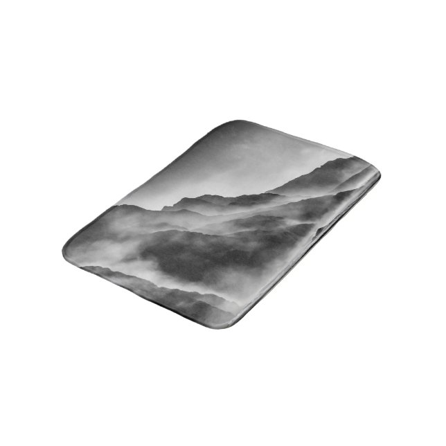 Tapete De Banheiro Mist nas rochas (Angulado)