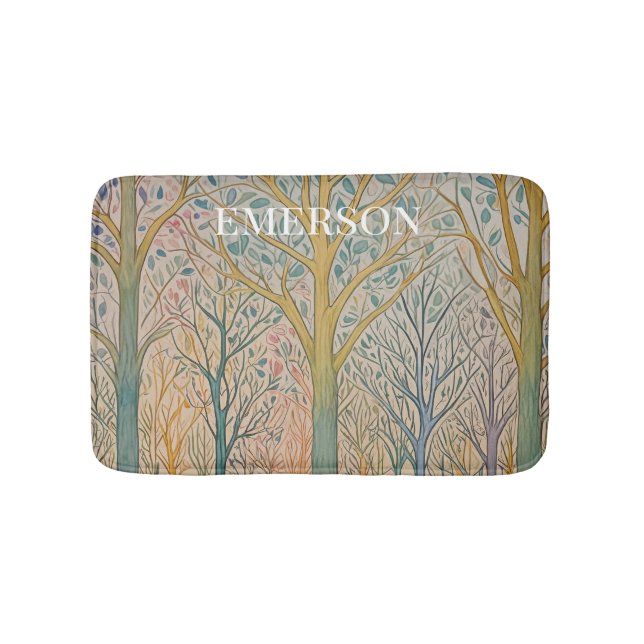 Tapete De Banheiro Misty Reverie (frente)