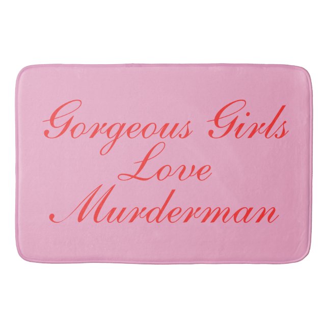 Tapete De Banheiro MM's Bath Mat (Frente)