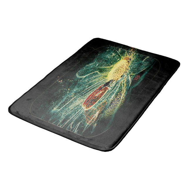 Tapete De Banheiro Modelos Insetos: Ladybug Life 01-03 (Angulado)