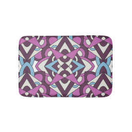 Tapete De Banheiro Modern Geometric Mosaic – Abstract Color Pattern