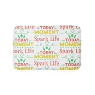 Tapete De Banheiro Momento Atual, Saco de Tote Life Spark