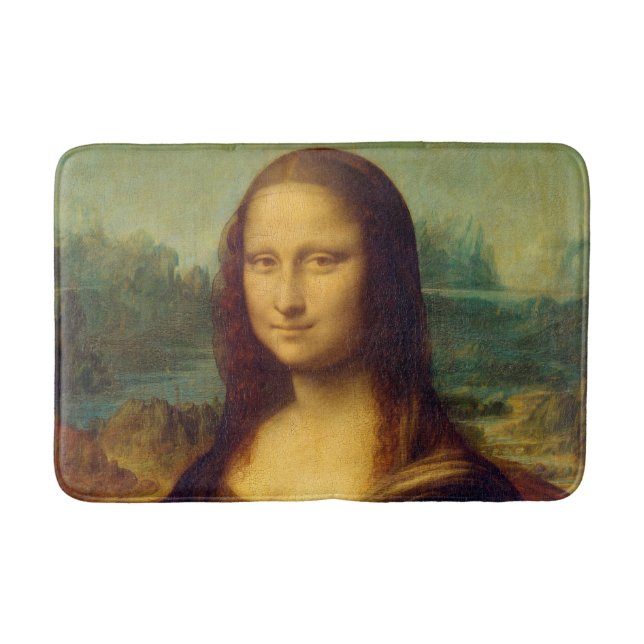 Tapete De Banheiro Mona Lisa (Frente)
