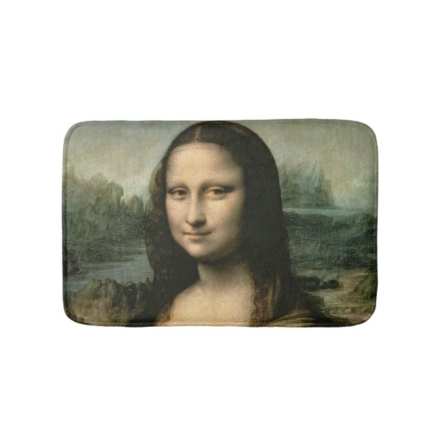 Tapete De Banheiro Mona Lisa, c.1503-6 (frente)