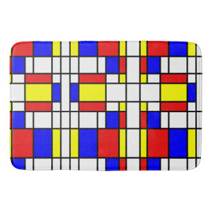 Tapete De Banheiro Mondrian inspirou