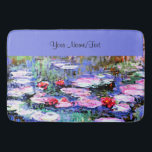 Tapete De Banheiro Monet - Modelo de Los Nenutaris<br><div class="desc">A famosa pintura de lírio-d'água de Claude Monet,  Modelo de Los Nenutaris,  pronta para personalizar. Basta adicionar seu próprio texto.</div>