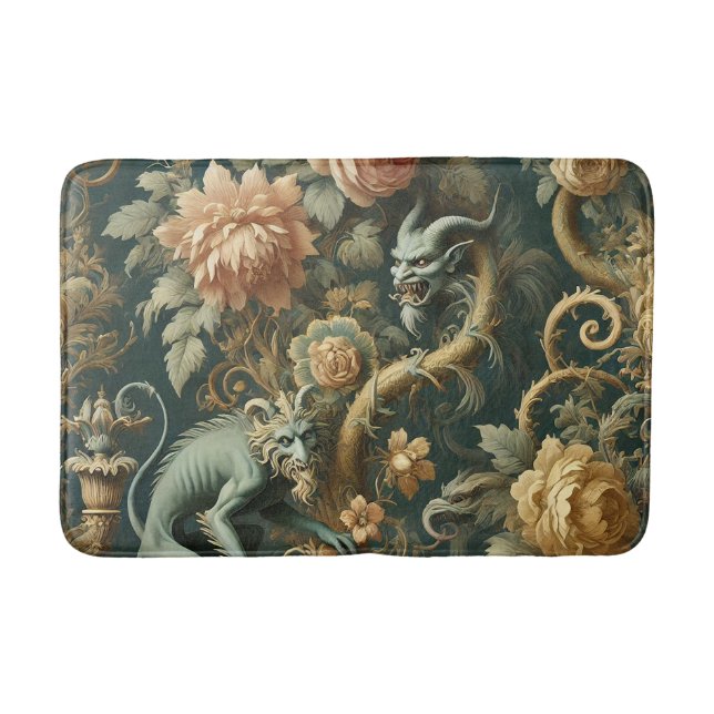 Tapete De Banheiro Monkey Minion Mishead - Barroco Gótico (Frente)