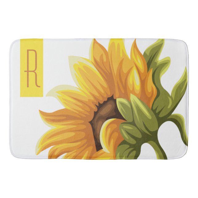 Tapete De Banheiro Monograma (Frente)