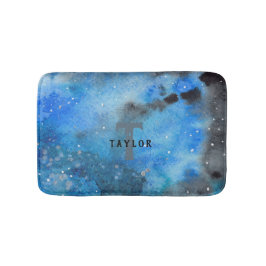 Tapete De Banheiro Monograma Abstrato Art