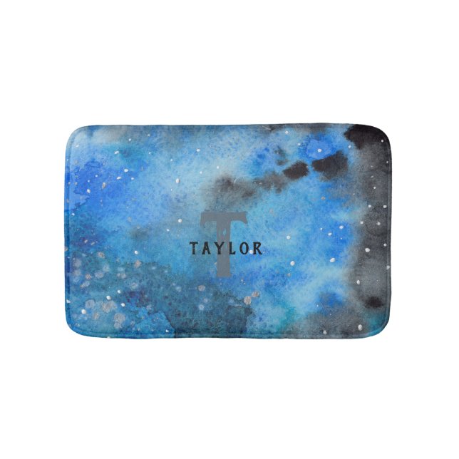 Tapete De Banheiro Monograma Abstrato Art (frente)