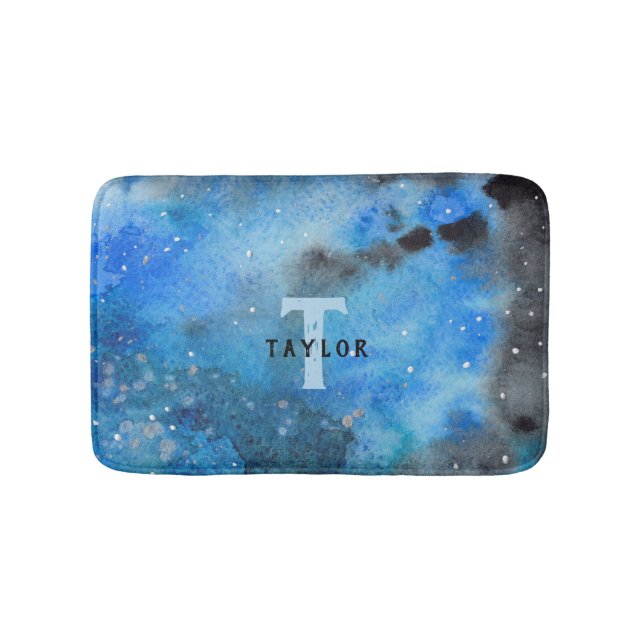 Tapete De Banheiro Monograma Abstrato Art (frente)