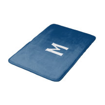 Monograma Branco Azul Azure