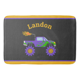 Tapete De Banheiro Monster Truck Budget Personalizado Kids